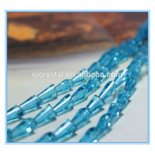 Kristall Perlen Pagode Form blau Kristall Perlen Masse